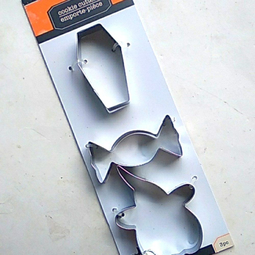 Halloween Metal Cookie Cutters Coffin candy pumpkin